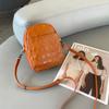 Bolso de Mujer 2024 Nuevo Bolso Cruzado Bolso de Mujer Verano Cuero Genuino Bolso Pequeño de Alta Gama Bolso para Teléfono Móvil Bolso de Hombro Bolsos