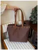 Bolso tote de hombro de gran capacidad para mujer, moderno y simple, nuevo bolso de lona para debajo del brazo 2026, venta al por mayor transfronteriza