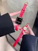Adecuado para Applewatchs8 Correa de Apple watch Rojo chino de Año Nuevo Correa de iwatch456 para Apple watch para mujeres