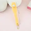 Pente dobrável de urso fofo de desenho animado, mini pente portátil para cabelo, pente para cabelo de estudante, alisamento de cabelo, pente de dentes macios, atacado
