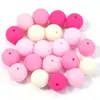 Pintura de Nuevo Tacto Bolas de Paintball Goma Pintura Goma Acrílico Bolas Cadena para Teléfono Móvil Pulsera Collar Joyería DIY Accesorios