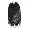[12 Piezas] Fabricante Trenzas de Fibra Química Africana Peluca Twisthair Rastas Crochet Passion Hair Trenzas Espina de Pescado