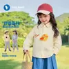 Roupas de Outono Primavera e Outono Camisas para Meninos Roupas para Crianças Meninas Tops para Bebês Roupas para Crianças 2025 Novas Camisas de Manga Longa para Crianças Bebê