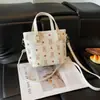 Bolso de Hombro Cruzado de Moda Estampado Lujo Ligero 2026 Nuevo de Moda Casual Simple para Mujer Bolso Cubo