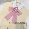 Gravata Borboleta Amarela JK Gravata Borboleta Lisa para Mulheres Flor de Lenço de Gola Livre Uniforme de Estudante Roupa de Marinheiro Estilo Universitário