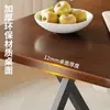Mesa pequena, mesa de jantar dobrável, adequada para aluguel, portátil para exterior, para montar barracas, para uso doméstico em apartamentos pequenos, mesa de jantar redonda simples