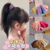 Elásticos de Cabelo Coloridos Doces para Meninas, Elásticos para Rabo de Cavalo e Coques, Cordas de Cabelo Que Não Danificam o Cabelo, Elásticos para Menininhas