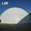 Carpa de cúpula hemisférica grande de 40 m de diámetro Carpa de invernadero redonda esférica personalizada