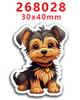 2023 nuevo parche de resina acrílica lazo adorables pegatinas decorativas refrigerador PR267332