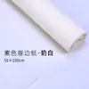 Papel de regalo para flores frescas de 48 colores, ramo de dibujos animados, materiales para arte floral DIY hechos a mano, papel crepé, papel con borde enrollado, papel crepé de color liso enrollado