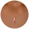 Colar Transfronteiriço Novo de Aço Inoxidável Estrela do Mar Caranguejo Zircônia Moda Feminina Versátil Estrela de Seis Pontas Cauda de Estrela do Mar Corrente para Clavícula