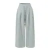 Calça de moletom plissada de cintura baixa com cordão, perna larga, nova moda de outono, versátil, solta, modeladora, casual, perna reta, longa, para mulheres