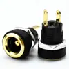 DC-022B con tapa impermeable 5.5*2.1 5521 base DC vertical tipo rosca 5.5*2.5 chapado en oro