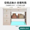 Tocador minimalista moderno mesa de maquillaje para dormitorio gabinete de almacenamiento integrado modelo económico para apartamentos pequeños tocador multifuncional