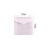 Sobres de Papel de Sulfato Transparentes al por Mayor Bolsas de Embalaje para Invitaciones de Boda Tarjetas Estampadas en Caliente Uñas Artísticas Bolsas de Sobres en Blanco de Alta Gama