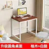 Mesa Pequeña Sencilla Contra la Pared, Estante de Almacenamiento de una Sola Capa, Escritorio para Computadora de Escritorio para Vivienda de Alquiler, Escritorio para Oficina en Casa, Escritorio de Estudio para Estudiantes