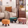 Taburete pequeño para el hogar, creativo, de manzana, bajo, para sala de estar, sofá, reposapiés, banco pequeño para niños, entrada, taburete para cambiarse los zapatos