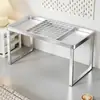 Elevador de Monitor de Computadora Soporte para Laptop Soporte de Refrigeración Estilo Parrilla para Escritorio Elevador de Monitor de Oficina