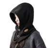 Sombrero de Felpa de Algodón Suave y Esponjoso Lei Feng de Invierno para Mujer, Caliente, Protección para Orejas, Protección contra el Frío, Mascarilla Facial, Calentador de Cuello Integrado, Sombrero Compatible con Casco de Ciclismo