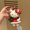 Auténtico Peluche de Dibujos Animados Sanrio Hello Kitty Bolsa Decoración Colgante Llavero Colgante