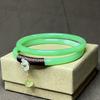 Pulsera Yueliuzhu Jingdang pulsera de verano para amigas un paso un sonido pulsera de cristal puesto de actividad regalo regalo
