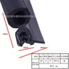 Burbuja Superior en Forma de U Burbuja Lateral Motor de Gabinete Esqueleto Autoajustable Tira de Sellado Epdm Tira de Sellado Compuesta de Epdm