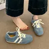 Zapatos Planos Retro Versátiles Ligeros estilo Forrest Gump para Mujer 2026 Verano Nuevo Estilo Tenis de Suela Suave Antifatiga Zapatos Retro para Mujer
