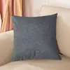 Almofada de lançamento estilo nórdico linho almofada de sofá de escritório almofada lombar sensação fresca de verão almofada de escritório