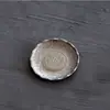Posavasos de Té Hechos a Mano Creativos, Portavasos, Bandejas de Té, Posavasos Aislantes de Calor de Aleación de Cobre Vintage, Juego de Té Kung Fu Japonés, Accesorios para Ceremonia de Té