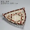 Cesta de Bambu Artesanal, Cesta Redonda para Frutas, Cesta de Casamento, Bandeja para Preparo de Chá, Bandeja de Chá Artística de Hotel, Cesta Multicamadas para Hot Pot