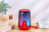 TG652 Altavoz Bluetooth Pulsante de Música Luz Colorida Mini Sonido Pantalla Completa Escritorio Mini Subwoofer Luz de Ambiente