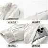 Chaqueta de Otoño Transfronteriza Marca de Moda para Hombre Cálida Transpirable Gama Alta Cuello Alto Simple Versátil Nueva Tendencia en Chaquetas para Hombre