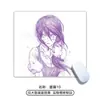 Alfombrilla de ratón para juegos FPS con diseño de línea de Reze de Chainsaw Man, Alfombrilla de escritorio extragrande estilo anime resistente a la suciedad de alto valor