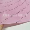 Papel Perlado Rosa para Ropa, Papel Copia con Letra Impresa, Papel Delgado a Prueba de Polvo y Humedad, Papel de Regalo para Envoltura de Cajas, Papel para Ropa