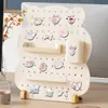 20 Peças de Ímãs de Geladeira Magnéticos Macios Estilo Laço Ins Pequenos Frescos Rosa DIY Decorativos Metal Porta Magnética Adesivos Magnéticos