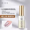 Lámpara de Relleno de Luz para Uñas Polvo de Cristal Alta Transparencia Polvo de Luz de Luna Ultra Brillante Fino Polvo de Espejo Mágico Aurora 0.4g Frasco Decoración de Uñas