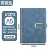 Caderno Logo Atacado A5 Espesso Pautado Capa de Couro Bloco de Notas para Escritório Grande Capacidade