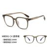 591 nuevo armazón para lentes ópticos TR90 ultraligero estilo ins armazón grande celebridad de Internet liso luz anti-azul liso venta al por mayor