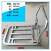 Carrinho de Mão Reforçado Guangzhou, Carrinho de Quatro Rodas Dobrável Silencioso Espessado, Carrinho de Transporte de Carga Economizador de Mão de Obra com Rodas Silenciosas