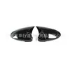 Adecuado para Golf 8 modificado 20 Cubierta de espejo retrovisor Golf8 decoración de bocina patrón de fibra de carbono pegatina de cubierta de espejo retrovisor