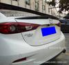 Adecuado para 14-19 Mazda 3 Angkesaila modificación superior de la cola piezas decorativas no perforadas alerón fijo