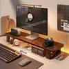 Soporte para monitor de computadora, elevador de monitor de escritorio, base modular, soporte ajustable para teléfono, soporte para portátil