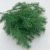 Suministro Especial Transfronterizo Navidad PE Nuevo Estilo Árbol de Navidad Simulación 9 Ramas Agujas de Pino Ramas de Pino Arreglo Floral Adorno de Escritorio Decoración