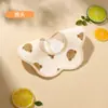 Baberos para Bebé, Toallas de Gasa Impermeables para Saliva, Baberos de Algodón Puro, Baberos Antivómito para Recién Nacidos, Baberos con Forma de Pétalo, Venta al por Mayor