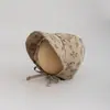 Chapéu de Bebê Yipan Estilo Coreano Ins Primavera e Outono Moda Super Fofo Chapéu de Princesa Floral para Bebês Chapéu de Proteção Solar Infantil Venda por Atacado
