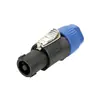 Ventas directas de fábrica Jinsanhu T303 cobre puro cuatro núcleos enchufe para altavoz enchufe para altavoz enchufe de audio de 4 núcleos cabeza Ohm