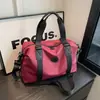 Bolsa de viagem nova e moderna, grande capacidade, adequada para viagens curtas, pode ser carregada na mão, usada como bolsa de ombro ou bolsa transversal, ideal para uso casual, esportes, yoga e fitness