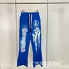 Moda Retro Europea y Americana Estilo Estrella del Infierno Infierno Sudadera con Capucha Holgada Sudadera para Hombre Conjunto para Mujer Tendencia Otoño