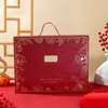 Nova Caixa de Doces para Casamento com Estilo Europeu de Luxo do Xiaohongshu, Adequada para Madrinhas, Convidados de Noivado e Embalagens de Lembrancinhas