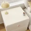 Bonita alfombrilla para mesita de noche, impermeable y a prueba de aceite, alfombrilla de mesa sin lavado, cubierta antipolvo para refrigerador, mantel para lavadora, alfombrilla protectora